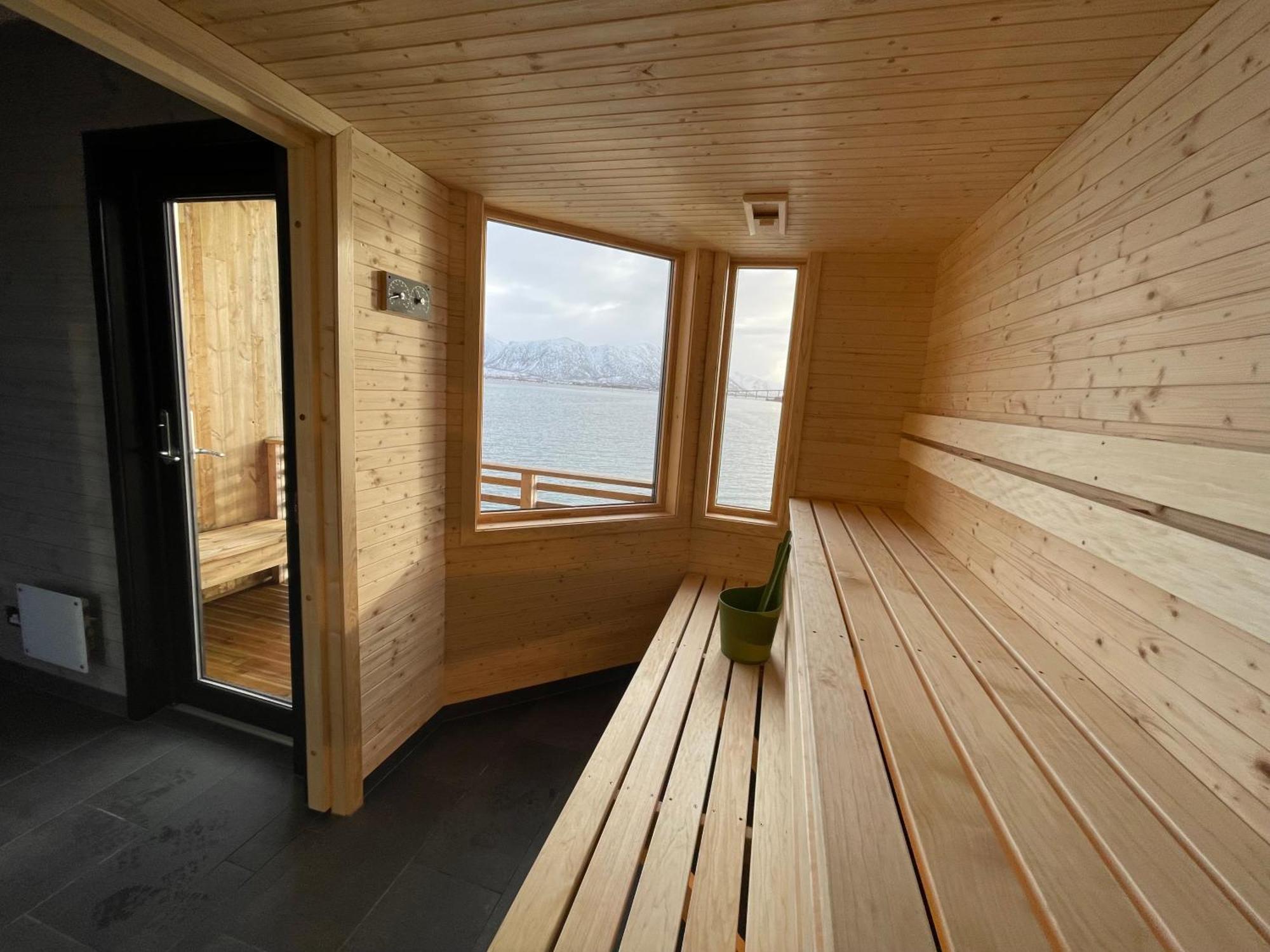 Apartamento Risoyhamn Sjohus As Exterior foto